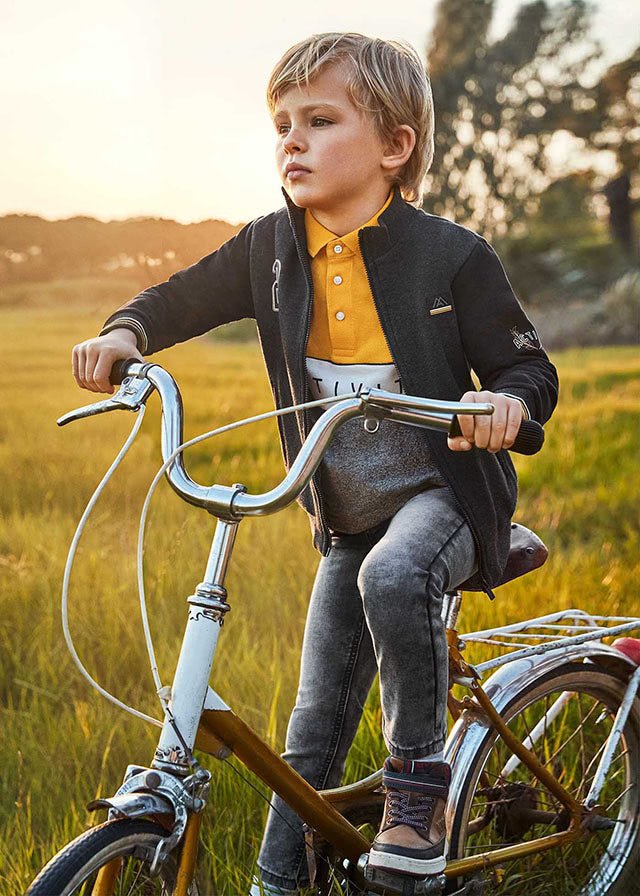 Mayoral Mini Soft Denim Grey Jeans 4556 - 30 - NorthBoys