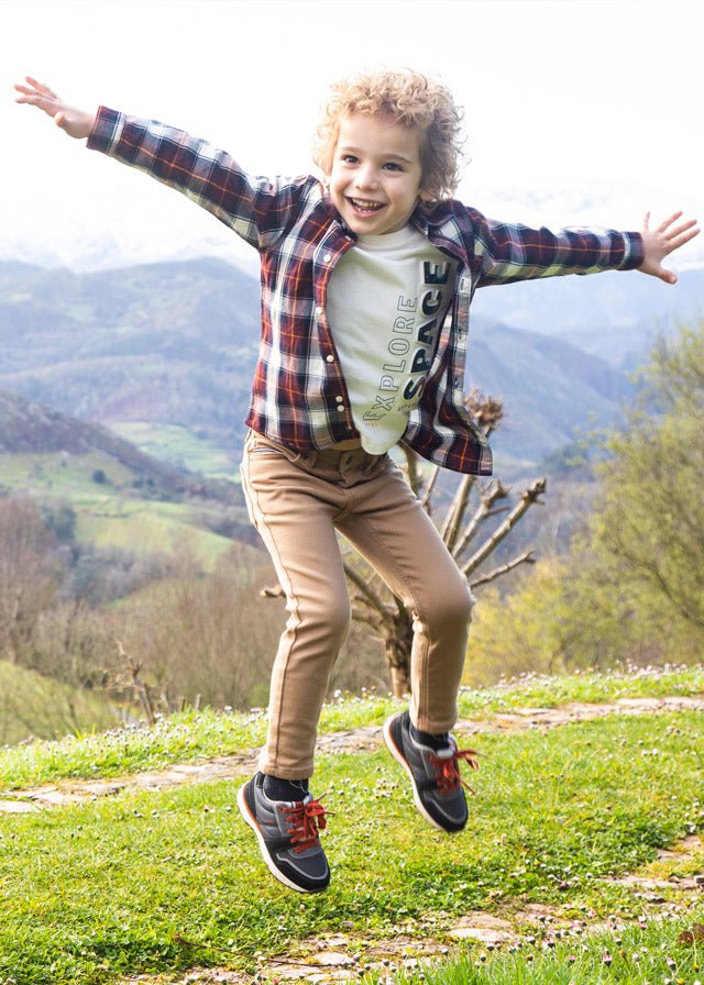 Mayoral Mini Soft Slim Fit Pants _Taupe 4591 - 22 - NorthBoys