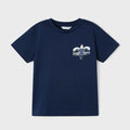 Mayoral Mini T-Shirt Surf Time _ Navy 3013 - 92 - NorthBoys