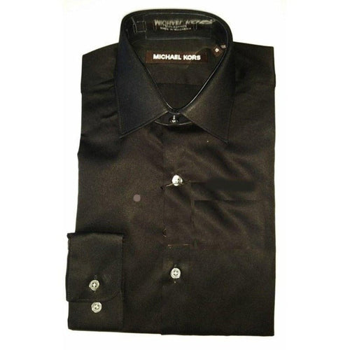 Michael Kors Boys Black Cotton Dress Shirt - NorthBoys