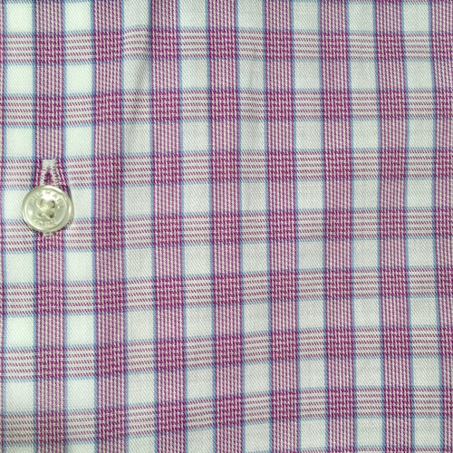 Michael Kors Boys Cotton Pink/White Check Dress Shirt - NorthBoys
