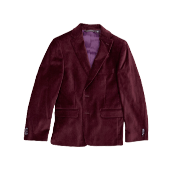 Michael Kors Boys Cranberry Velvet Sports Jacket_U0054 - NorthBoys