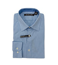 Michael Kors Boys Light Blue Check Cotton Shirt Z0362 - NorthBoys
