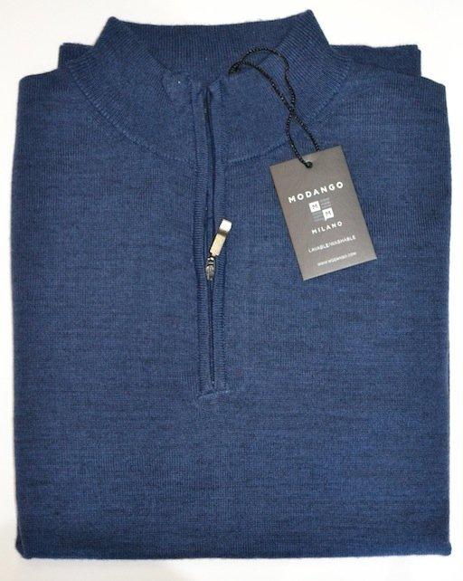 Modango Milano Mens Sweater l/s w/zipper - NorthBoys