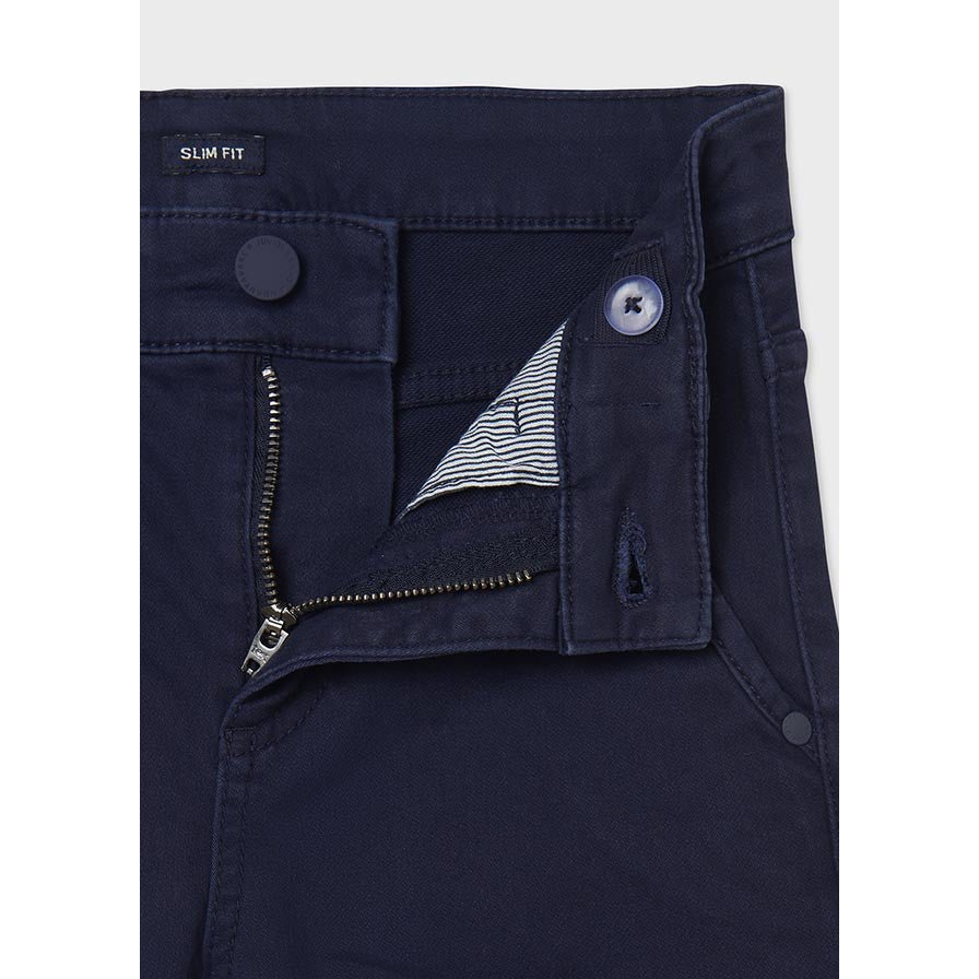 Nukutavake Boys 5 Pocket Navy Cotton Pants 7550 - 18 - NorthBoys