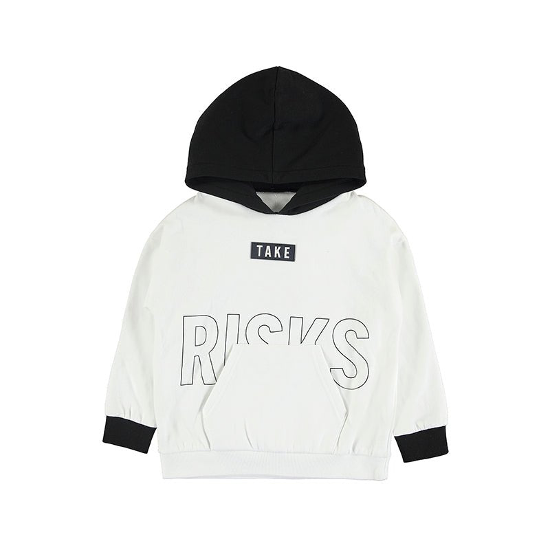 Nukutavake Boys Contrast Pullover With Hoodie 7403 - 63 - NorthBoys