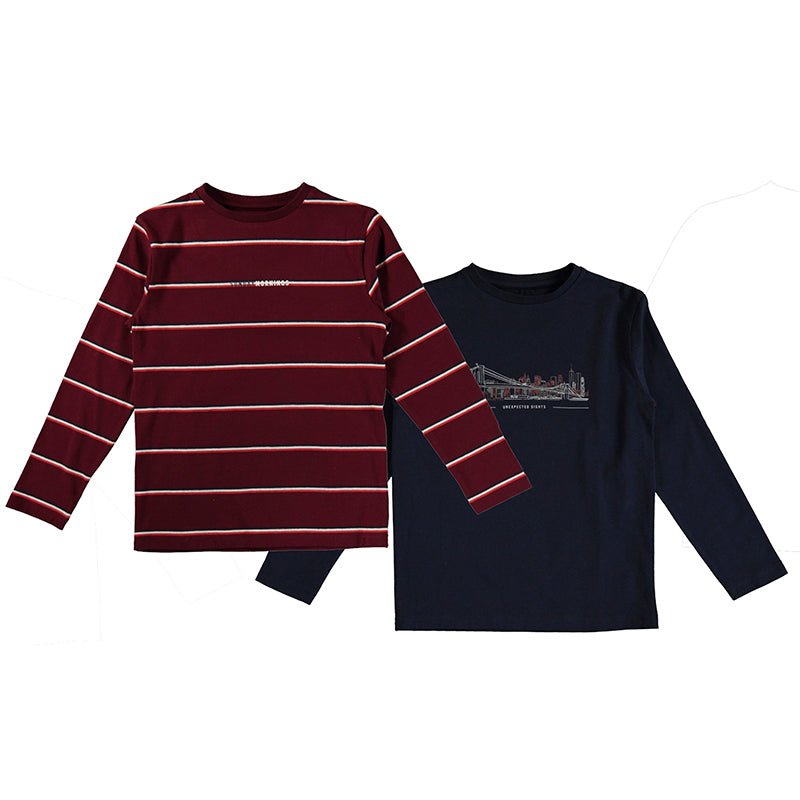 Nukutavake Boys L/s Stripe T-Shirt Set 7004 - 61 - NorthBoys