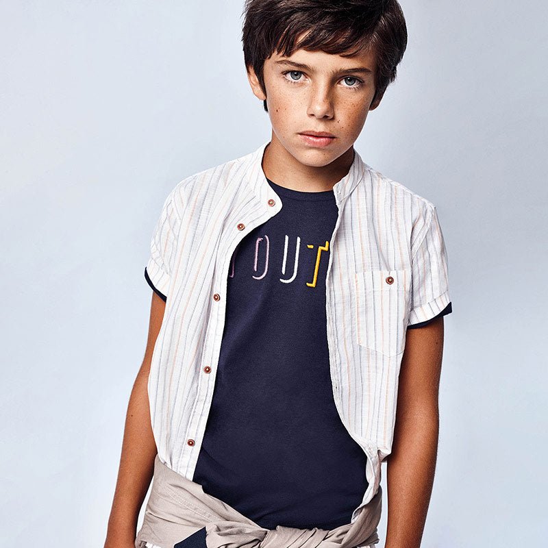 Nukutavake Boys Navy "Youth" T-Shirt - NorthBoys