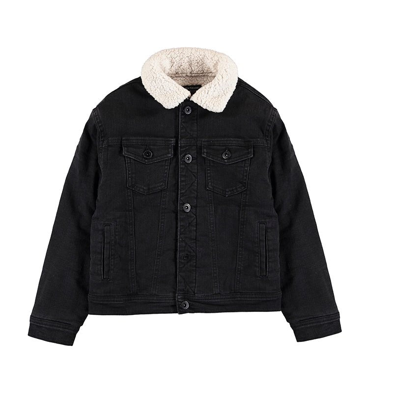 Nukutavake Boys Shearling Denim Jacket 7410 - 67 - NorthBoys