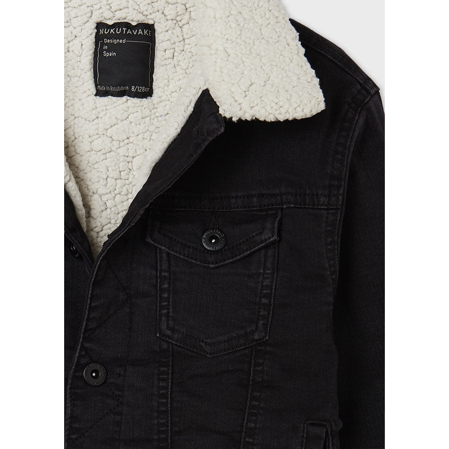 Nukutavake Boys Shearling Denim Jacket 7410 - 67 - NorthBoys