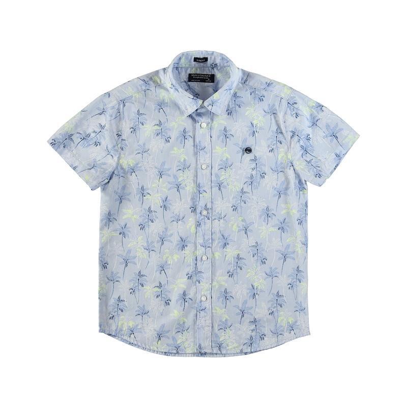 Nukutavake Boys Short Sleeve Palms Shirt - NorthBoys