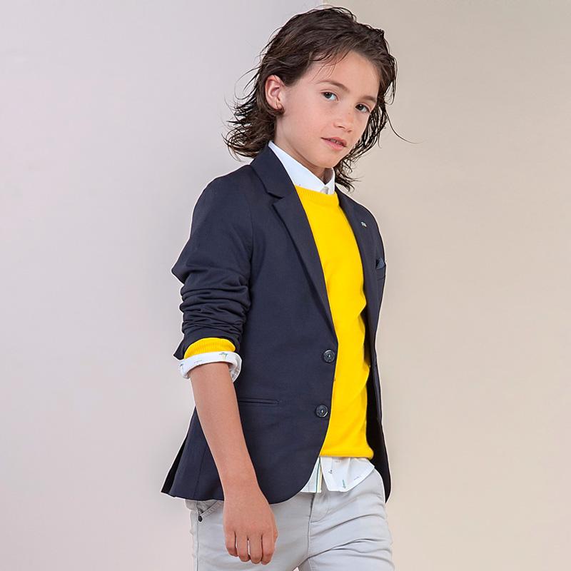 Nukutavake Navy or Printed Linen Blazer 6421 - NorthBoys