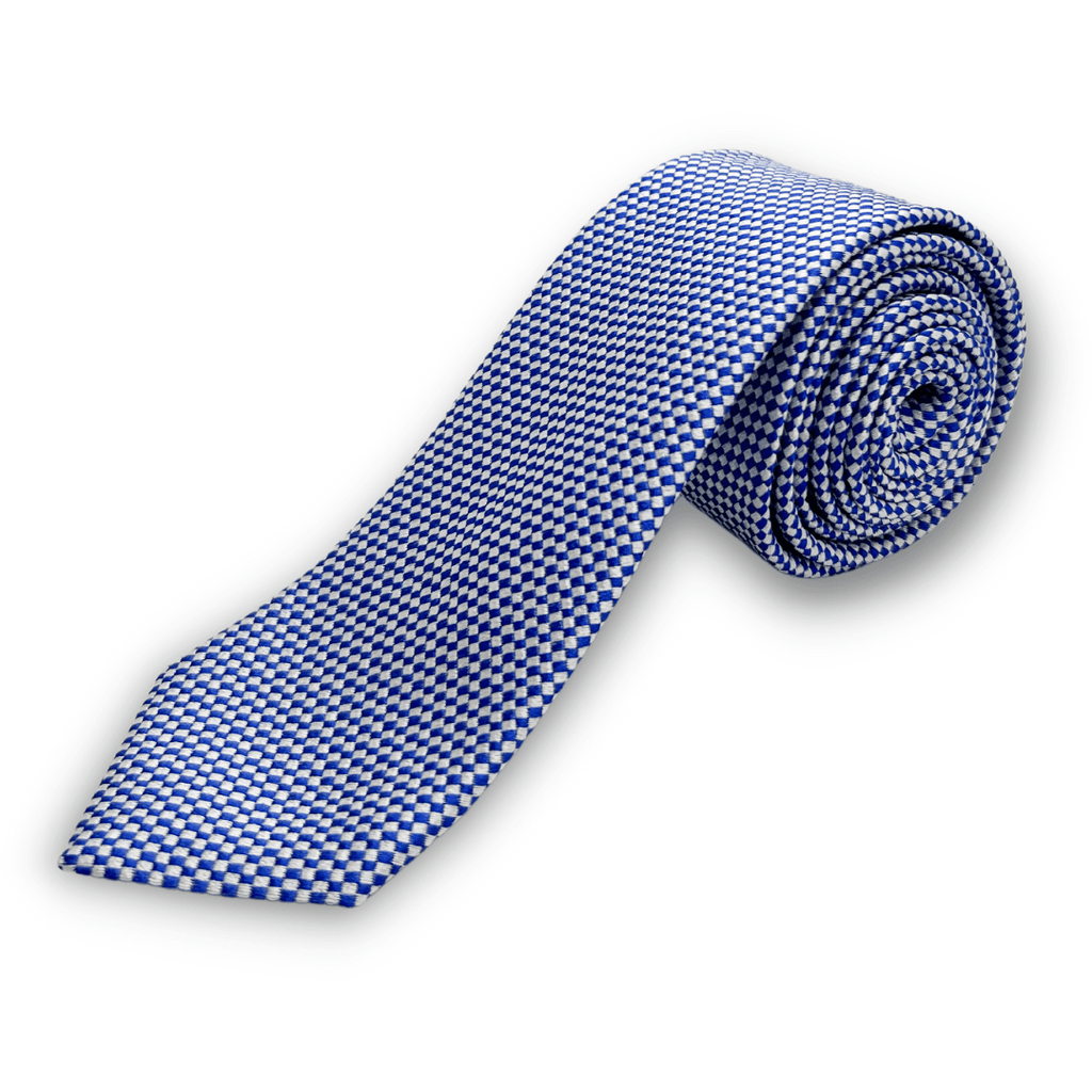 Paul Lawrence Boys Italian Silk Tie _Blue 100 - 2 - NorthBoys