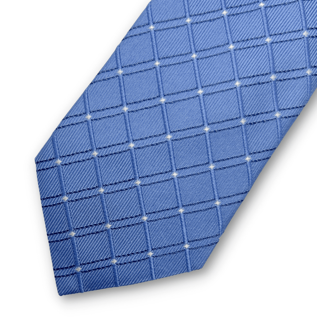 Paul Lawrence Boys Italian Silk Tie _Blue 101 - 1 - NorthBoys