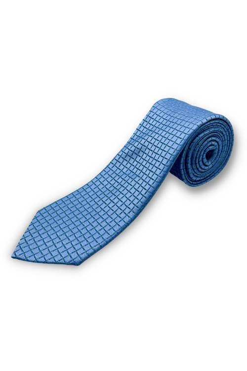 Paul Lawrence Boys Italian Silk Tie _Blue 106 - 1 - NorthBoys
