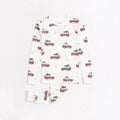 Petit Lem 2pc PJ Set w/Festive Print _Off - White 22HRS63424B - NorthBoys