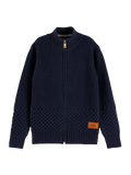 Scotch & Soda Zip - Up Pullover _Navy 167741 - 0002 - NorthBoys