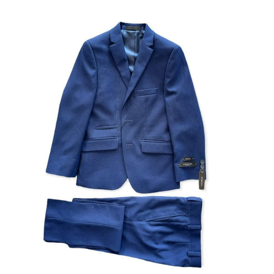 Marc New York Boys Husky Dark Blue Suit