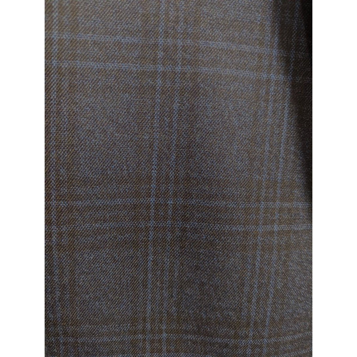 T.O. Collection Boys Classic Dark Blue Plaid Suit 3720-1C-NorthBoys