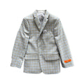 Tallia Boys Light Grey Check Sports Jacket - NorthBoys