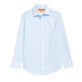 Tallia Boys Textured Blue Dress Shirt - NorthBoys