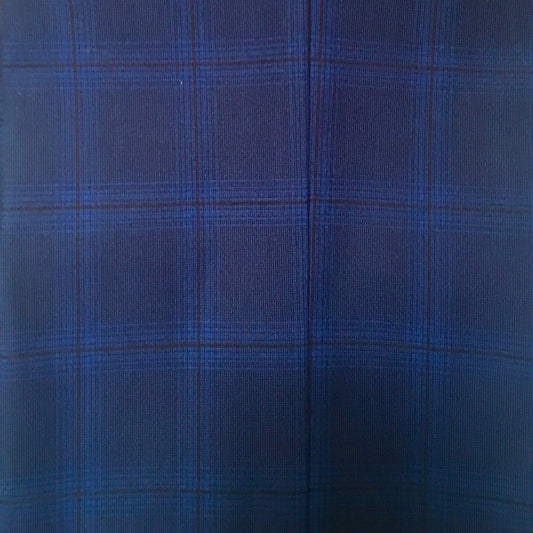 Marc New York Boys Skinny Blue Windowpane Suit W0578 Suits (Boys) Marc New York 