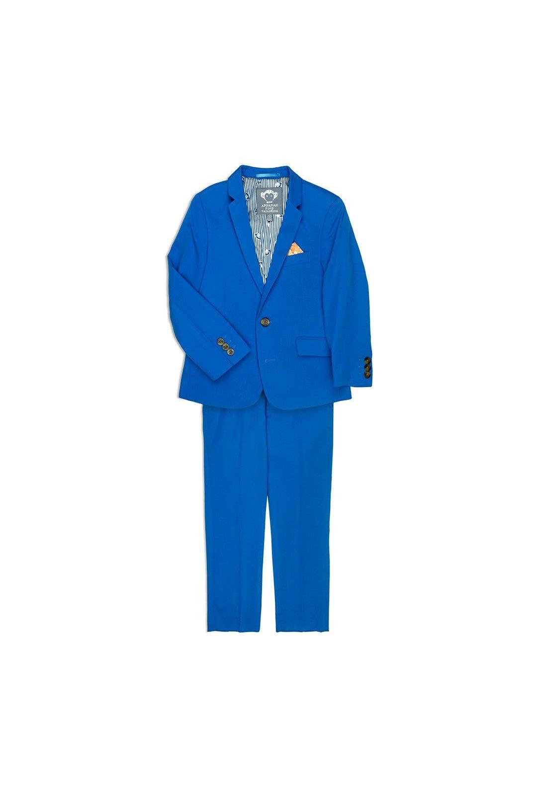 Appaman Boys Slim Mod Palace Blue Suit-NorthBoys