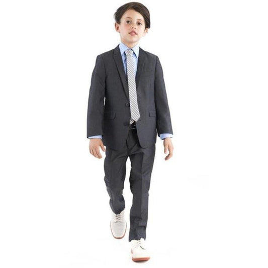 Appaman Mod Boys Slim Classic Vintage Black Suit Suits (Boys) Appaman 
