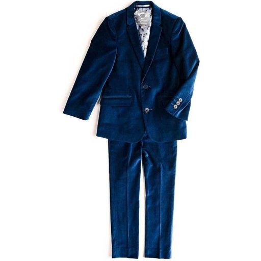 Appaman Mod Boys Slim Velvet Seaport Suit Q8SU4 Suits (Boys) Appaman Seaport 2T 