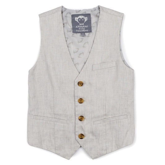 Appaman Vest P8TV-F Vests Appaman Fog 8R 