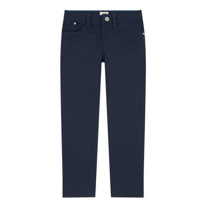 Armani Junior 5 Pocket Pant 181 3Z4J15 Cotton Pants Armani Navy 10S 