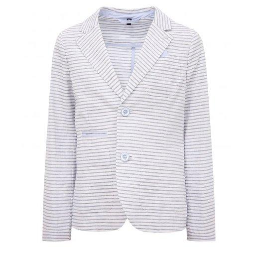 Armani Junior Blazer 181 3Z4G10 Sports Jackets Armani Junior White/Blue 12S 