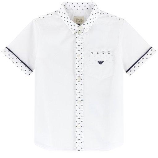 Armani Junior Shirt 181 3Z4C02 Dress Shirts Armani Junior White 6 