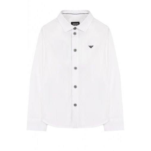 Armani Junior Shirt 181 3Z4C14-1100 Dress Shirts Armani Junior White 4 