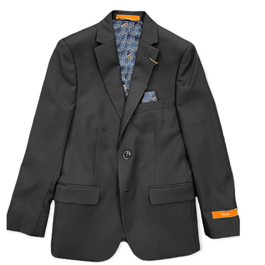 Tallia Boys Husky Black Suit Jacket_ RYH010