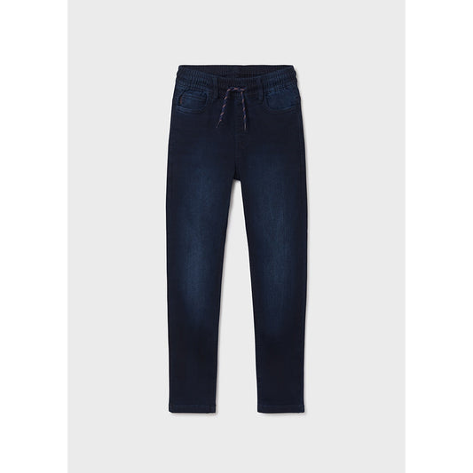 Nukutavake Soft Denim Jogger Pants _Blue 7583-69