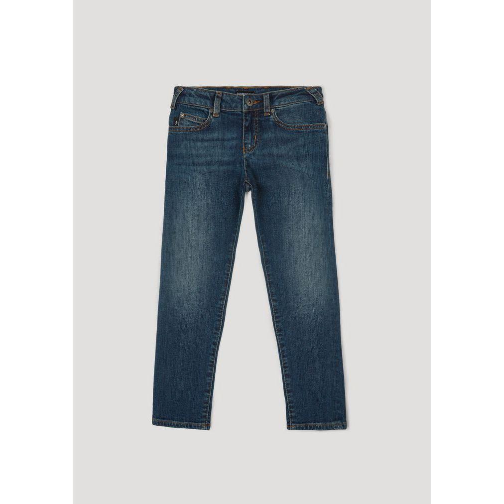 Emporio Armani Boys Denim Pant 182 Cotton Pants Emporio Armani 