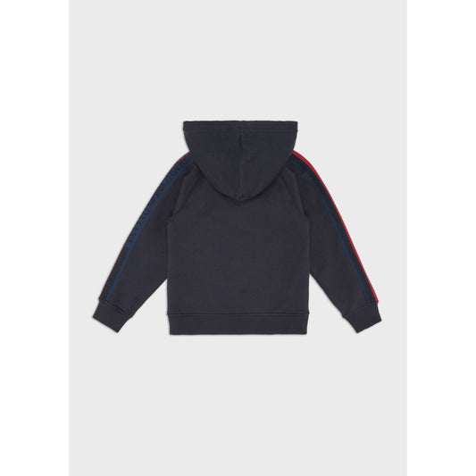Emporio Armani Boys Navy Hooded Sweatshirt Sweatshirts and Sweatpants Emporio Armani 