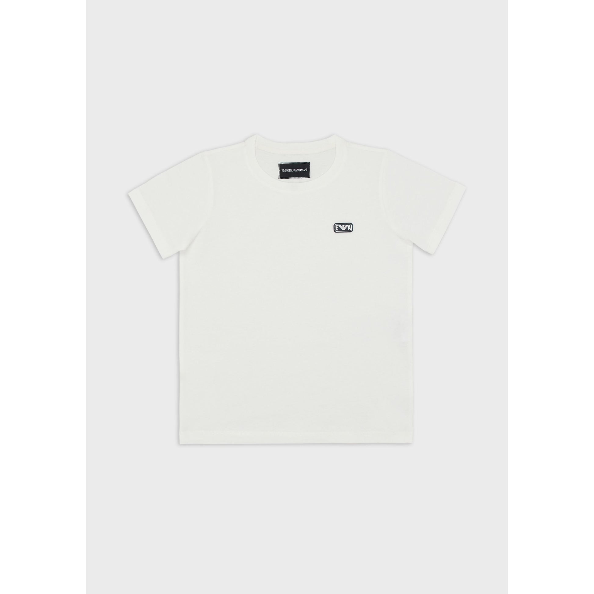 Emporio Armani Boys White Short Sleeve T-Shirt T-Shirts Emporio Armani 
