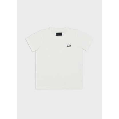 Emporio Armani Boys White Short Sleeve T-Shirt T-Shirts Emporio Armani 