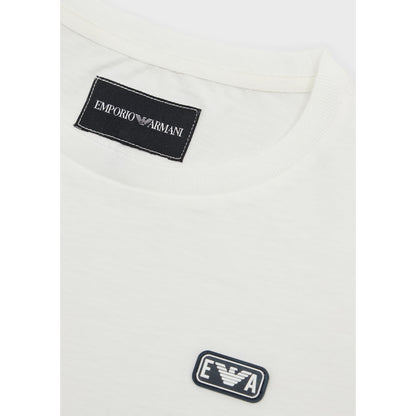 Emporio Armani Boys White Short Sleeve T-Shirt T-Shirts Emporio Armani 