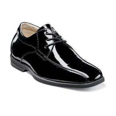 Florsheim Kid's Shoe Reveal Bike Patent Ox Jr. Footwear - Youth - Non Designer Florsheim Black-004 3 