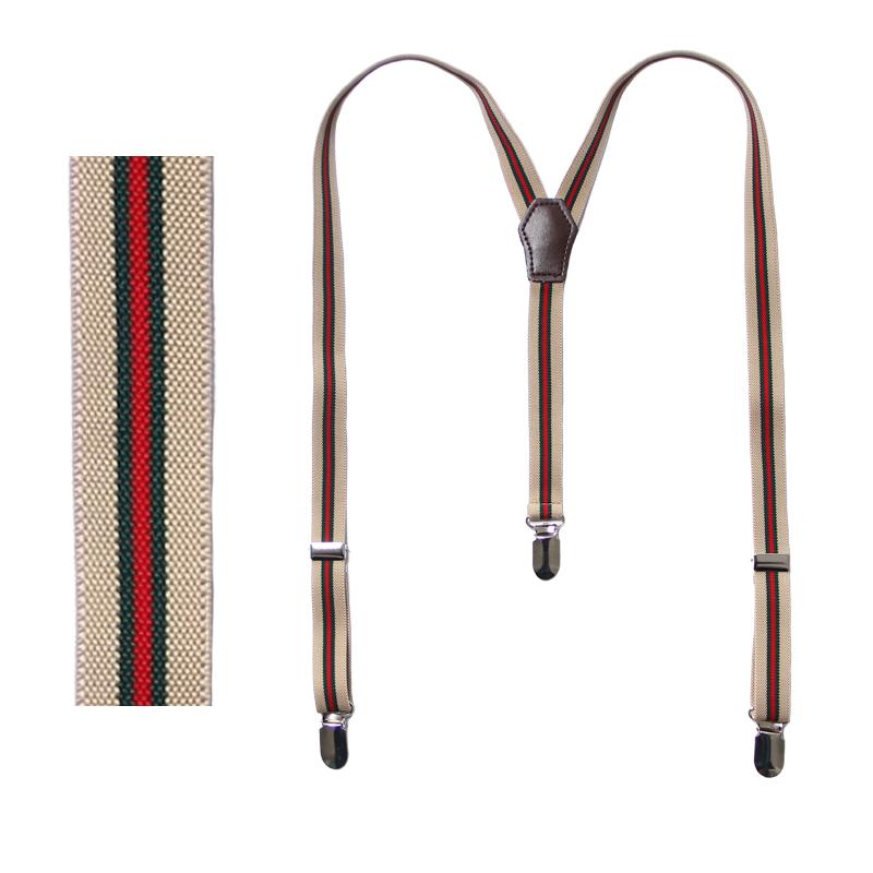 Fore Axel & Hudson Boys Khaki Suspenders Suspenders Fore Inc. 