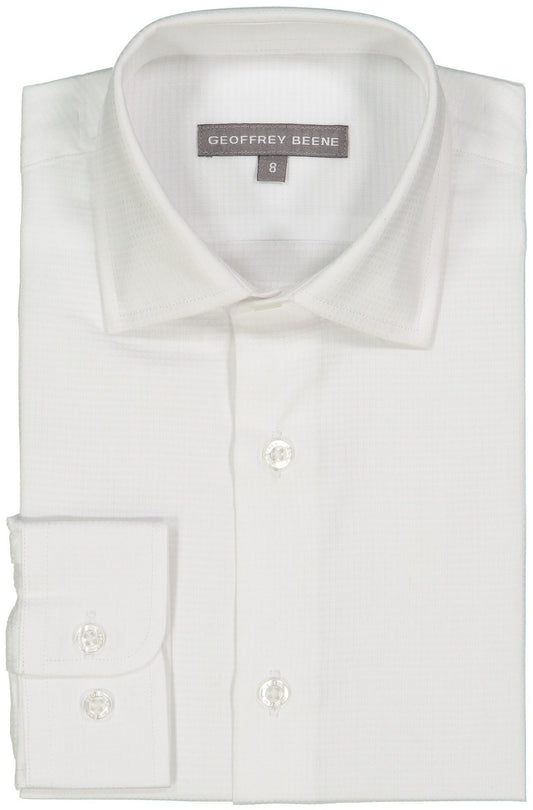 Geoffrey Beene Boys White Dress Shirt Dress Shirts Geoffrey Beene 