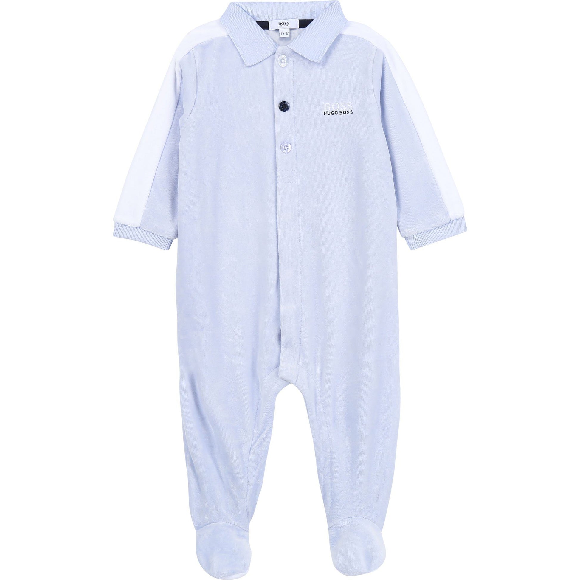 Hugo Boss Baby Sleeper Sleepers Hugo Boss 1 month Pale Blue 