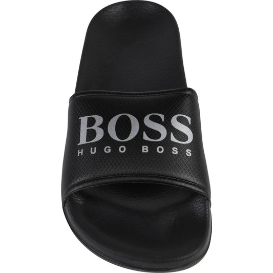 Hugo Boss Boys Aqua Slides J29F73 Footwear - Youth - Designer Hugo Boss 