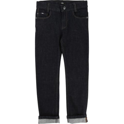 Hugo Boss Boys Denim Pant Slim Fit 172 J24449 Cotton Pants Hugo Boss Denim 5 