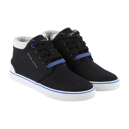 Hugo Boss Boys High Top Shoe 181 J29151 Footwear - Youth - Designer Hugo Boss 