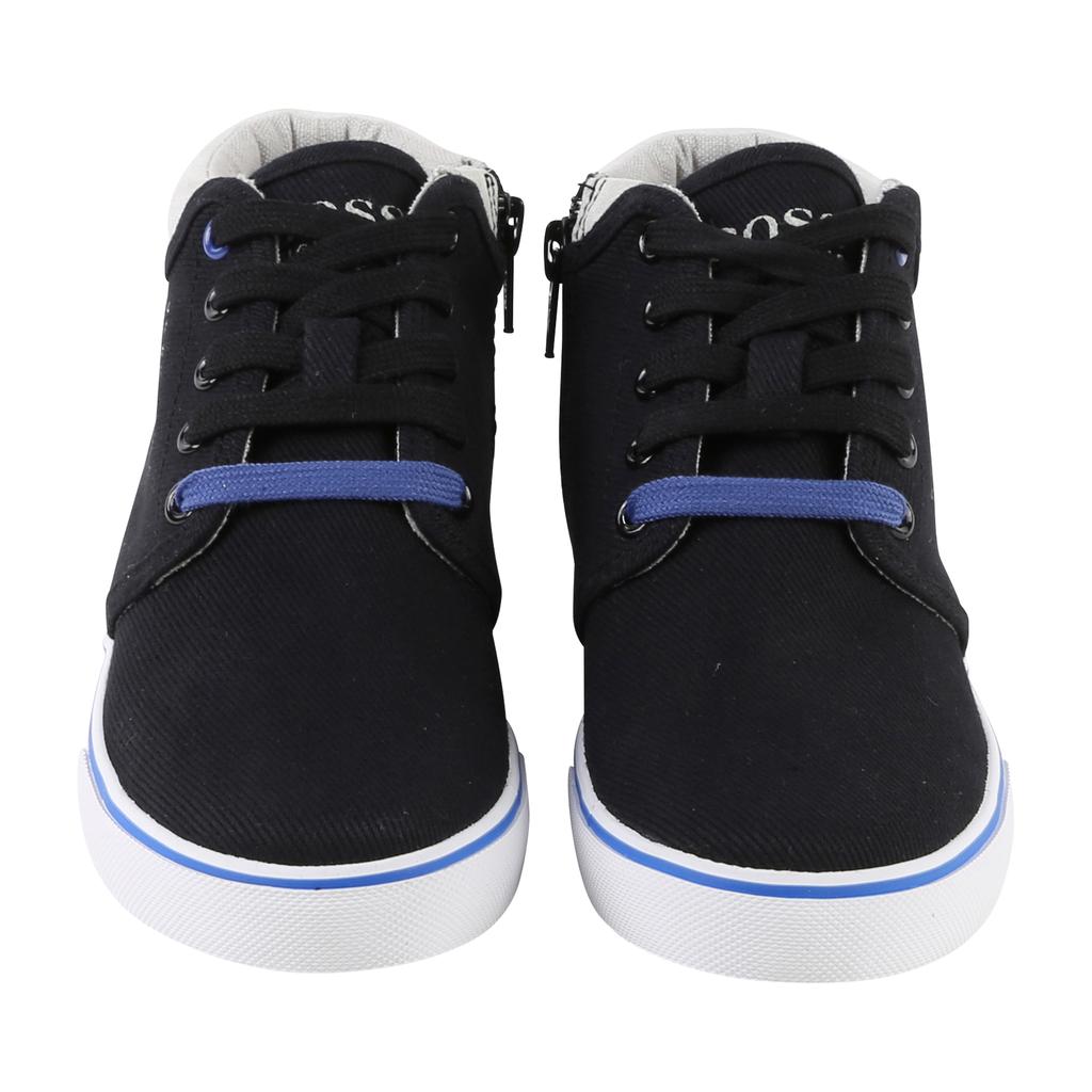 Hugo Boss Boys High Top Shoe 181 J29151 Footwear - Youth - Designer Hugo Boss 