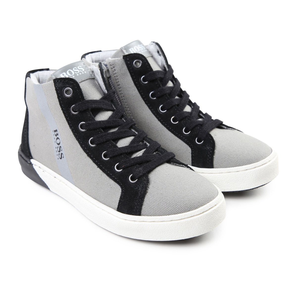 Hugo Boss Boys High Top Shoe J29167-G Footwear - Youth - Designer Hugo Boss 